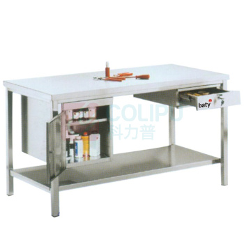 BATY 不锈钢仪器量具维修操作台 GM5-900-66 W1200×D600×H850mm