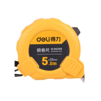 得力 deli 钢卷尺 DL9025B 5mx25mm (黄色)