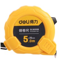 得力工具 钢卷尺 DL9005B 5mx19mm (黄)