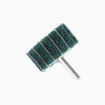 玉梁成 百洁布尼打磨头 柄径6mm 目数120目 直径40mm