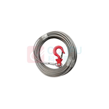晟雕 微型电动葫芦专用防旋转钢丝绳 6mm 20米/根