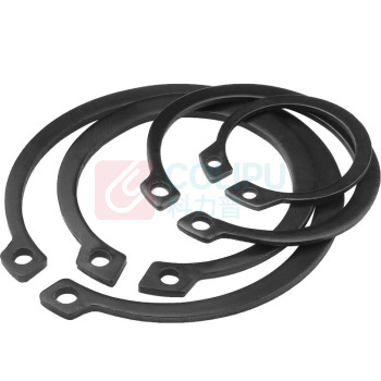 迪爱恩 GB/T 894 轴用弹性挡圈 碳钢 M225 (黑色) 10个/袋
