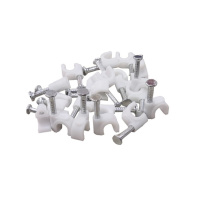 威标 圆形钢钉线卡理线固线卡钉 BK-08KD/Q 8mm*100个/包 