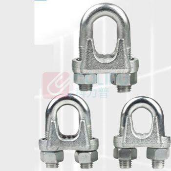 成华巨力 U型钢丝绳卡扣 M36 适用钢丝绳:36mm