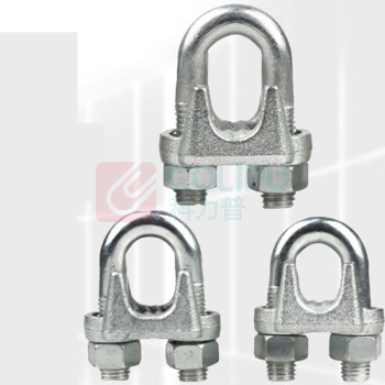 成华巨力 U型钢丝绳卡扣 M22 5个/组 适用钢丝绳:22mm