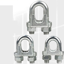 成华巨力 U型钢丝绳卡扣 M22 5个/组 适用钢丝绳:22mm
