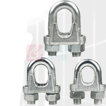 成华巨力 U型钢丝绳卡扣 M18 5个/组 适用钢丝绳:18mm