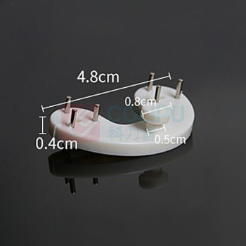 安赛瑞 隐形钉挂钩 5D00111 塑料和钢钉 4.7x2.1cm (白色)