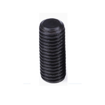 典点扣 内六角平端紧定螺钉 M5xL6x0.8mm 碳钢_发黑_12.9级