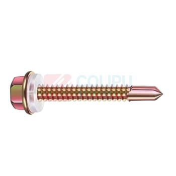 璐克斯 外六角钻尾螺钉彩钢瓦螺钉 M5*40mm 货期35天