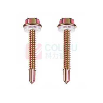璐克斯 外六角钻尾螺钉彩钢瓦螺钉 M5*40mm 货期35天