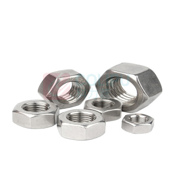 工邦达 六角薄螺母 M10×6×1.25mm 不锈钢_A2-70级 GB/T6172.1厚度5 10个起订