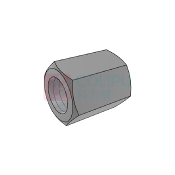 宏塔 六角螺母 M10×16×1mm