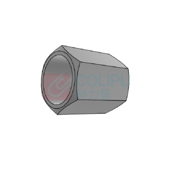宏塔 六角螺母 M10×16×1mm