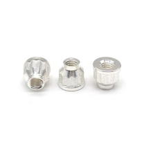 工邦达 十二角头自锁螺母 GH2132镀银 0508Ag MJ5×0.8×7mm