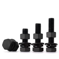 晶事达 成套全牙六角螺栓 M16×95\35CrMoA/35CrMoA 含2个螺母2个平垫2个弹垫