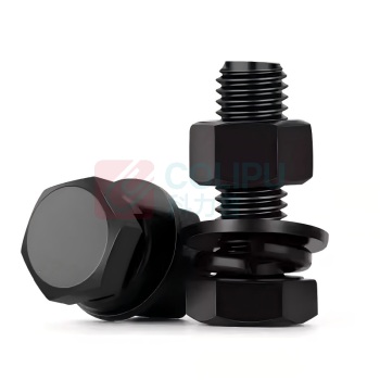 晶事达 成套全牙六角螺栓 M16×95\35CrMoA/35CrMoA 含2个螺母2个平垫2个弹垫