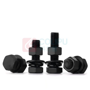 晶事达 成套全牙六角螺栓 M20×105\35CrMo/30C\GB/T6175 含2个螺母2个平垫2个弹垫