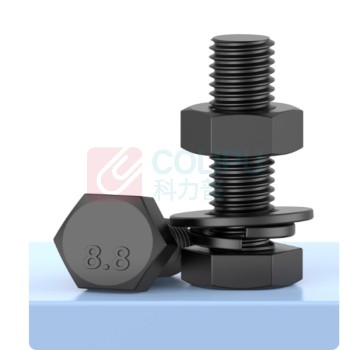 晶事达 成套六角螺栓 M14×80\35CrMoA/30CrMo 含1螺母1平垫1弹垫