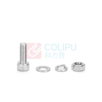 晶事达 成套内六角螺栓 M14mm×70\316L 含1个螺母1个平垫1个弹垫