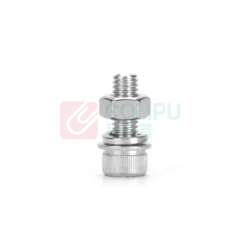 晶事达 成套内六角螺栓 M14mm×70\316L 含1个螺母1个平垫1个弹垫
