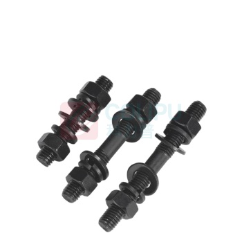 晶事达 双头螺栓螺丝套装 M16×90 8.8级\35CrMoA/30CrMo 含2母、2平垫、2弹垫