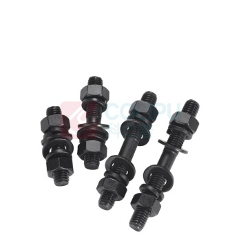晶事达 双头螺栓螺丝套装 M16×90 8.8级\35CrMoA/30CrMo 含2母、2平垫、2弹垫