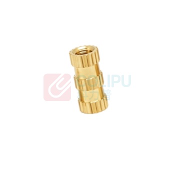华旺星 铜制滚花螺帽王字通孔 M3*10*5