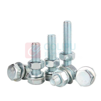 其实奇 全螺纹螺柱组合螺丝 普通 KGJG383 M12*50 Q235 8.8级 50个/包