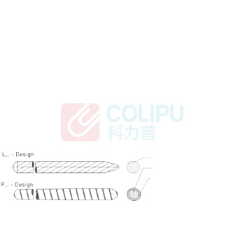 马头 销轴 P2S800 穿条最小直径6.4mm; 适用带宽800mm