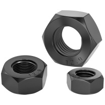 天卓五金 螺母 12mm*1.25mm 12.9发黑