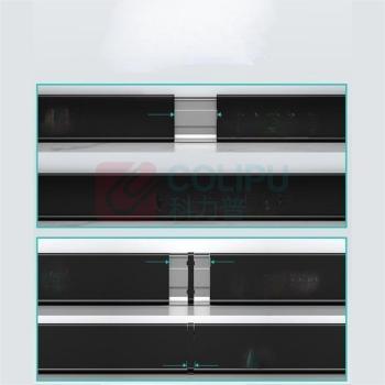 纳仕德 踢脚线 JS023 2.5米 4cm高 (哑黑色)