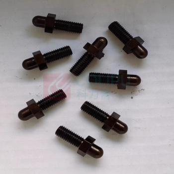 ZOTO 耐磨头1工装夹具支撑头 M8*30*16mm P20模具钢发黑