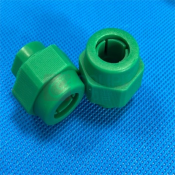 首力 PP外六角锁套 内径Ø10*外径Ø25*22mm总长 (绿色)