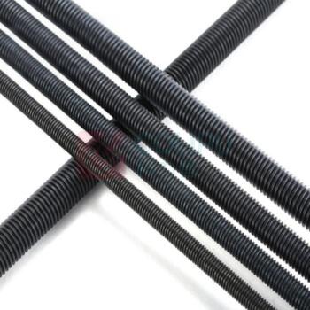 晶事达 丝杆牙条高强度螺杆全牙螺纹杆 M16*1000mm 发黑8.8级