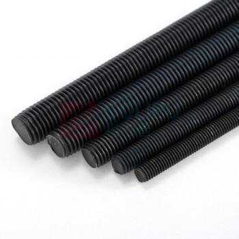 晶事达 丝杆牙条高强度螺杆全牙螺纹杆 M16*1000mm 发黑8.8级