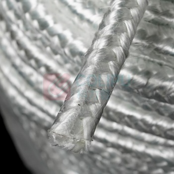 罗德力 防火玻璃纤维圆绳 直径25mm 长5米