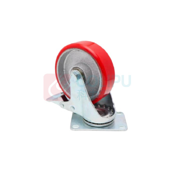 卓妙 聚氨酯轮带刹车 75*32mm-130kg (起订量:24)