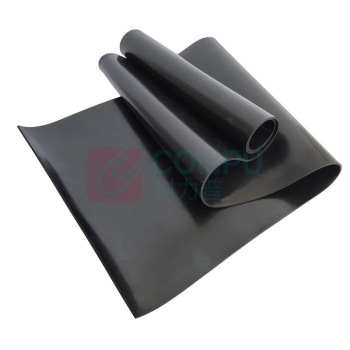 德洛创 DELUOCHUANG 橡胶板 光面 氟橡胶 防滑 FPM1000*3mm 1000*3mm (黑色)