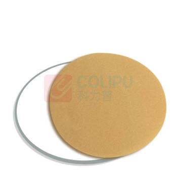 优企 光纤研磨玻璃垫 四角加压机器胶垫 玻璃垫背垫 127mm5寸 (颜色随机)