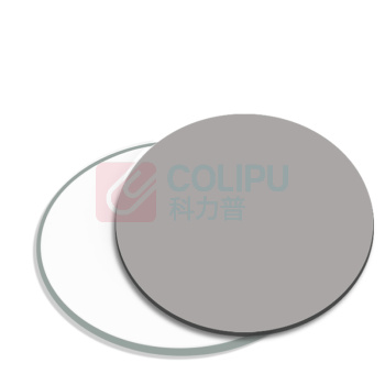 优企 光纤研磨玻璃垫 四角加压机器胶垫 玻璃垫背垫 127mm5寸 (颜色随机)