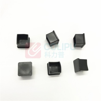 也特 不锈钢管外套脚套 橡胶脚套管塞堵头方管脚架垫套外胶套 30x30mm 