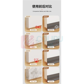 BERM 门底密封条 PVC 37.8mm*1080mm
