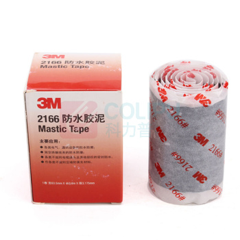 3M 防水密封胶泥 2166 63.5mm×0.6m×3.175mm (黑色)