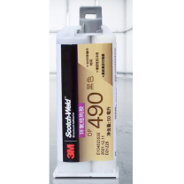 3M 环氧结构胶 增韧环氧胶AB胶 DP490 50ml (黑色) 中文版
