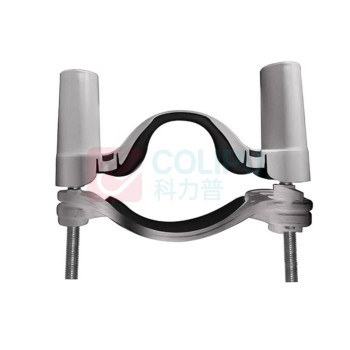 哈比恩格 管形PP材质固定支架 HB-50/300-C2 13.5*10*11cm (银灰)