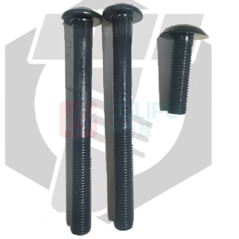 XMSJ GB/T15半圆头带榫螺栓 8.8级加硬振动筛圆头螺丝 16x75 20个/包