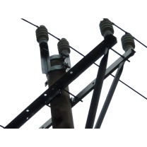 晶事达 双顶套 Ф190 角钢双顶套火镀 含4颗16×80螺丝 执行标准:DL/T22402021。双面顶套,表面镀锌
