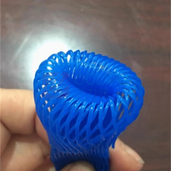 恒耀 防刮花螺丝螺杆塑料网套 PE防护防撞尼龙保护网套 30MM 10公斤起订