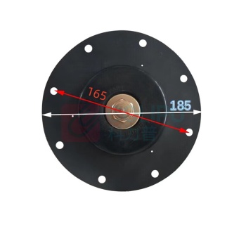 企采严选 电磁阀脉冲片 外径185mm 中心孔径165mm 孔直径8mm*8 通气径5mm